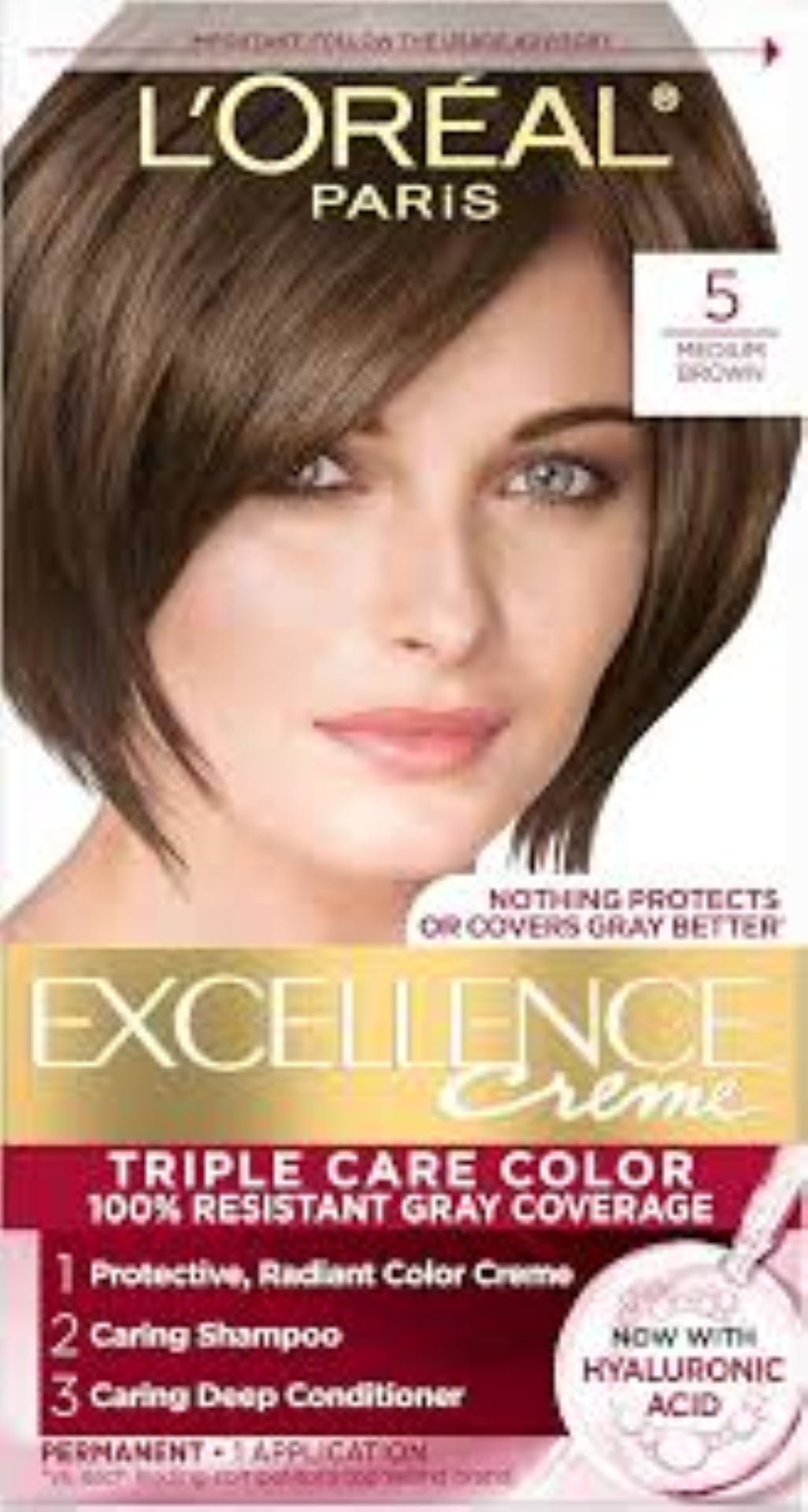 L'OREAL EXCELLENCE COLOR MEDIUM BROWN NO.5
